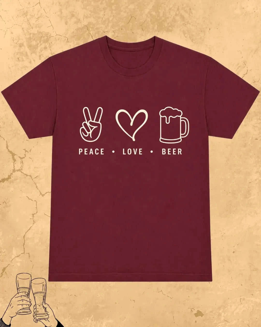 Beer Lovers Choice Cotton T-Shirt Swiftsoul