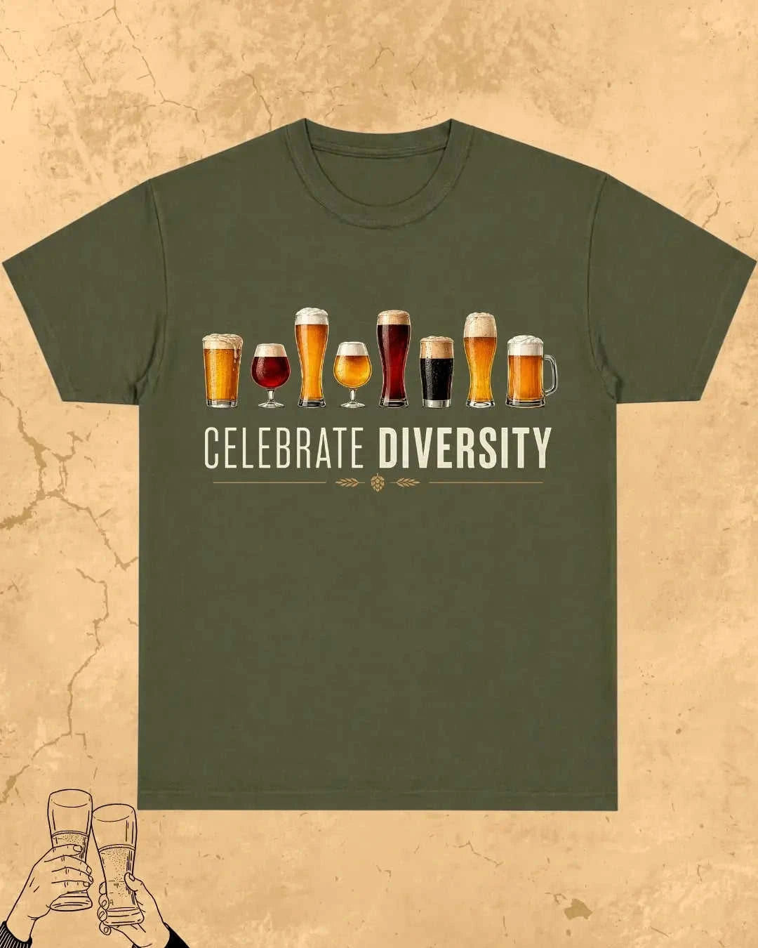 Beer Lovers Choice Cotton T-Shirt Swiftsoul