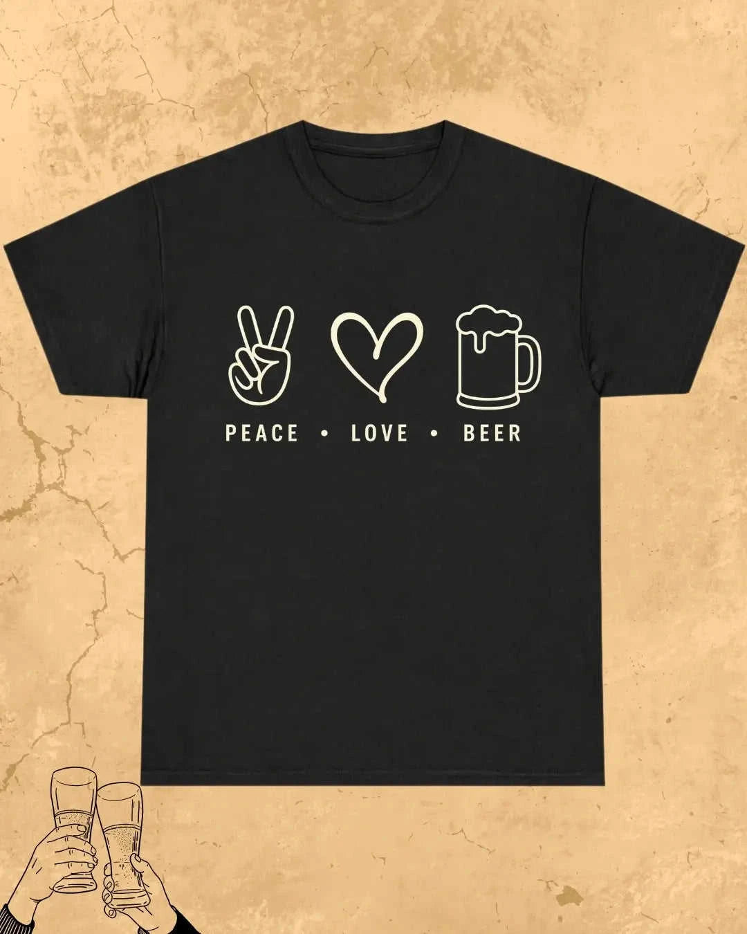 Beer Lovers Choice Cotton T-Shirt Swiftsoul