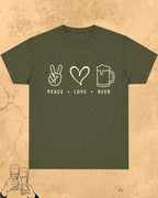 Beer Lovers Choice Cotton T-Shirt Swiftsoul
