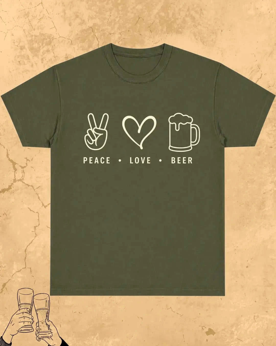 Beer Lovers Choice Cotton T-Shirt Swiftsoul