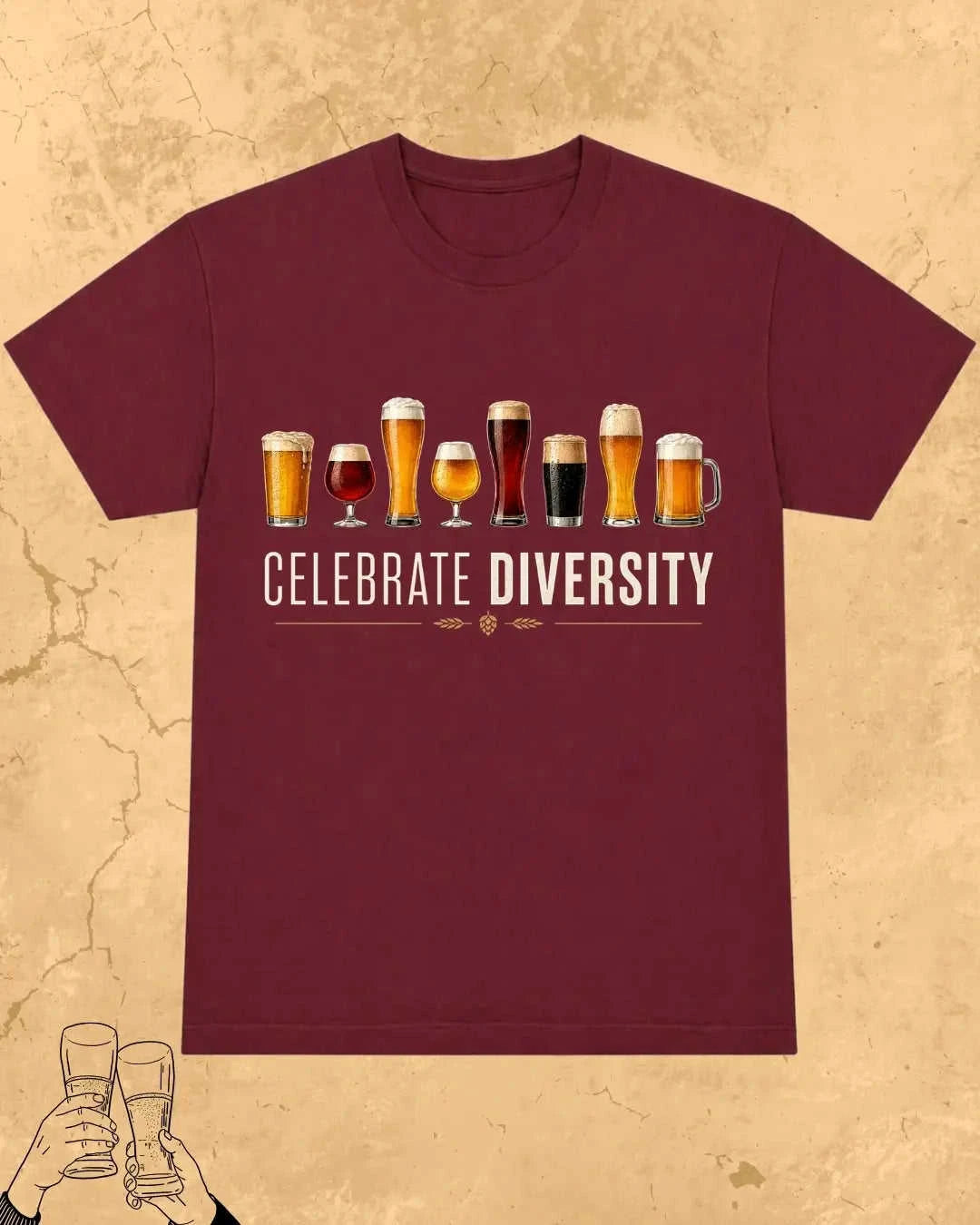 Beer Lovers Choice Cotton T-Shirt Swiftsoul
