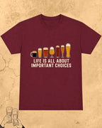 Beer Lovers Choice Cotton T-Shirt Swiftsoul