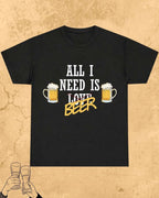 Beer Over Love Cotton Tshirt Billien LLC 