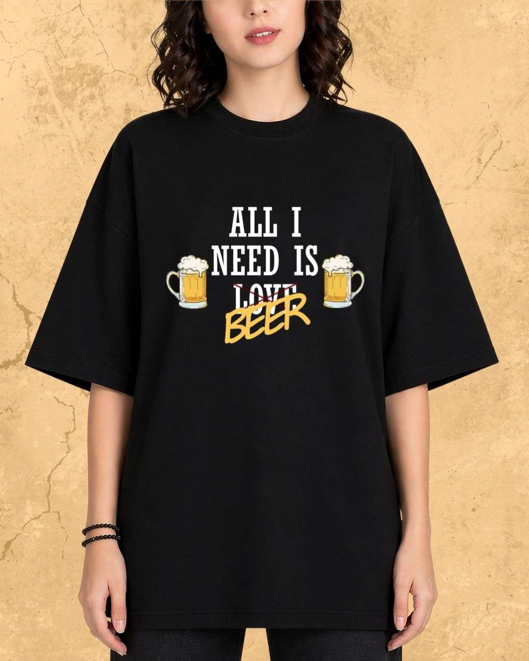 Beer Over Love Cotton Tshirt Billien LLC 