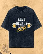 Beer Over Love Cotton Tshirt Billien LLC 