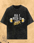 Beer Over Love Cotton Tshirt Billien LLC 