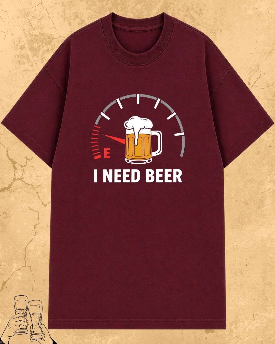 Beer Over Love Cotton Tshirt Billien LLC 