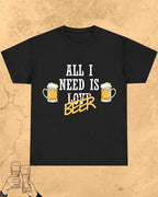 Beer Over Love Cotton Tshirt Swiftsoul