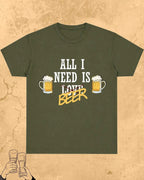 Beer Over Love Cotton Tshirt Swiftsoul