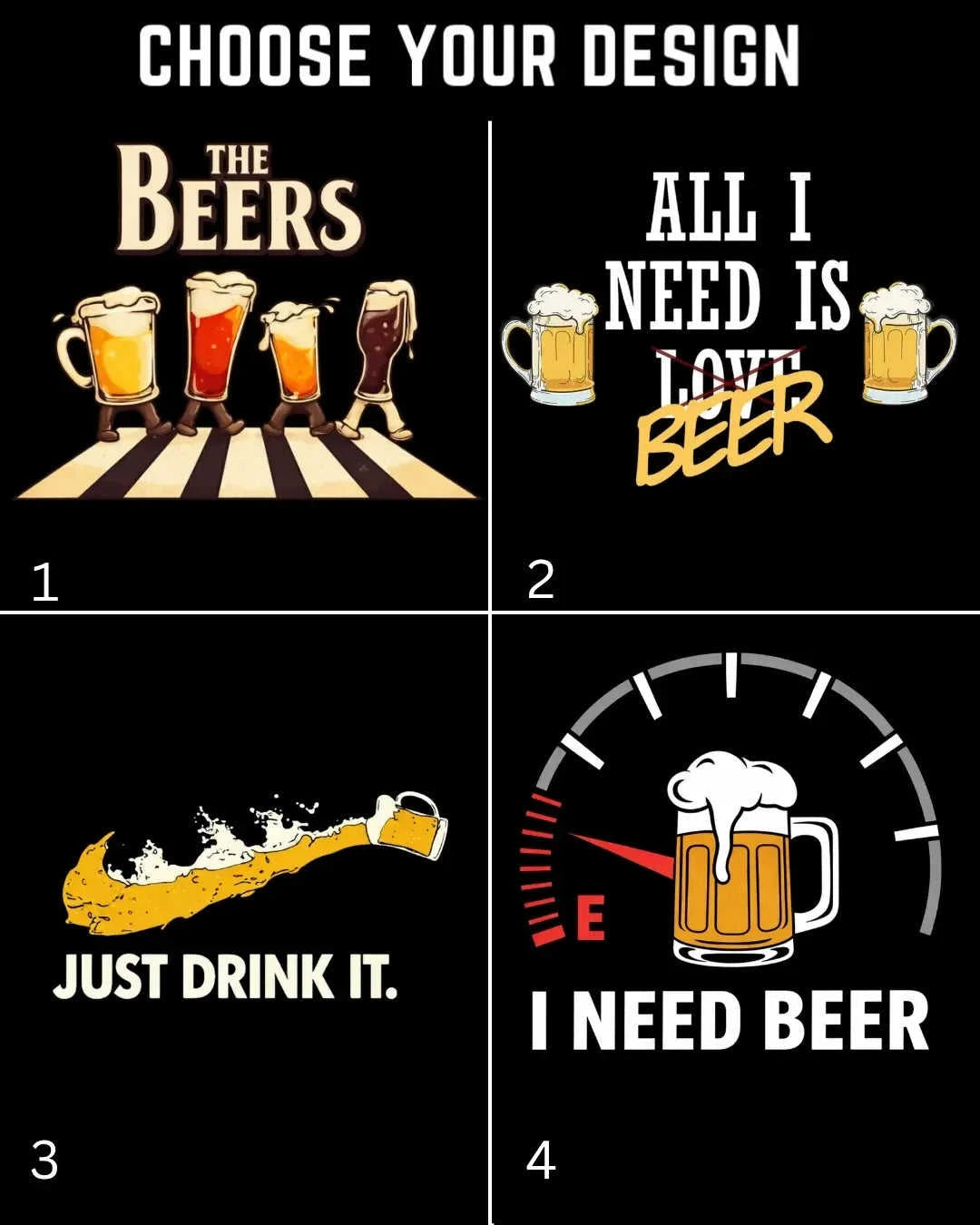 Beer Over Love Cotton Tshirt Swiftsoul