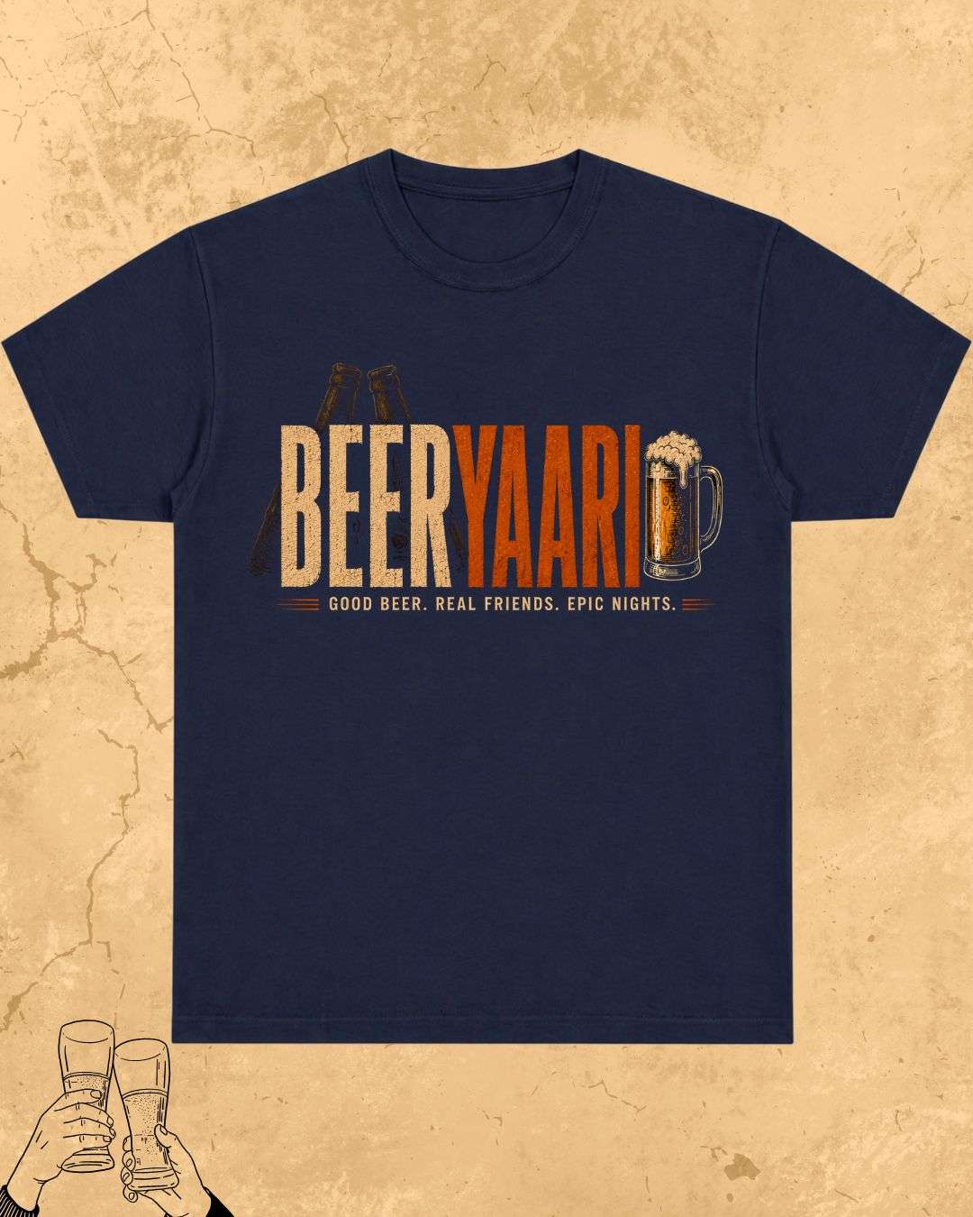 Beer Vibes Cotton Tshirt Billien LLC 