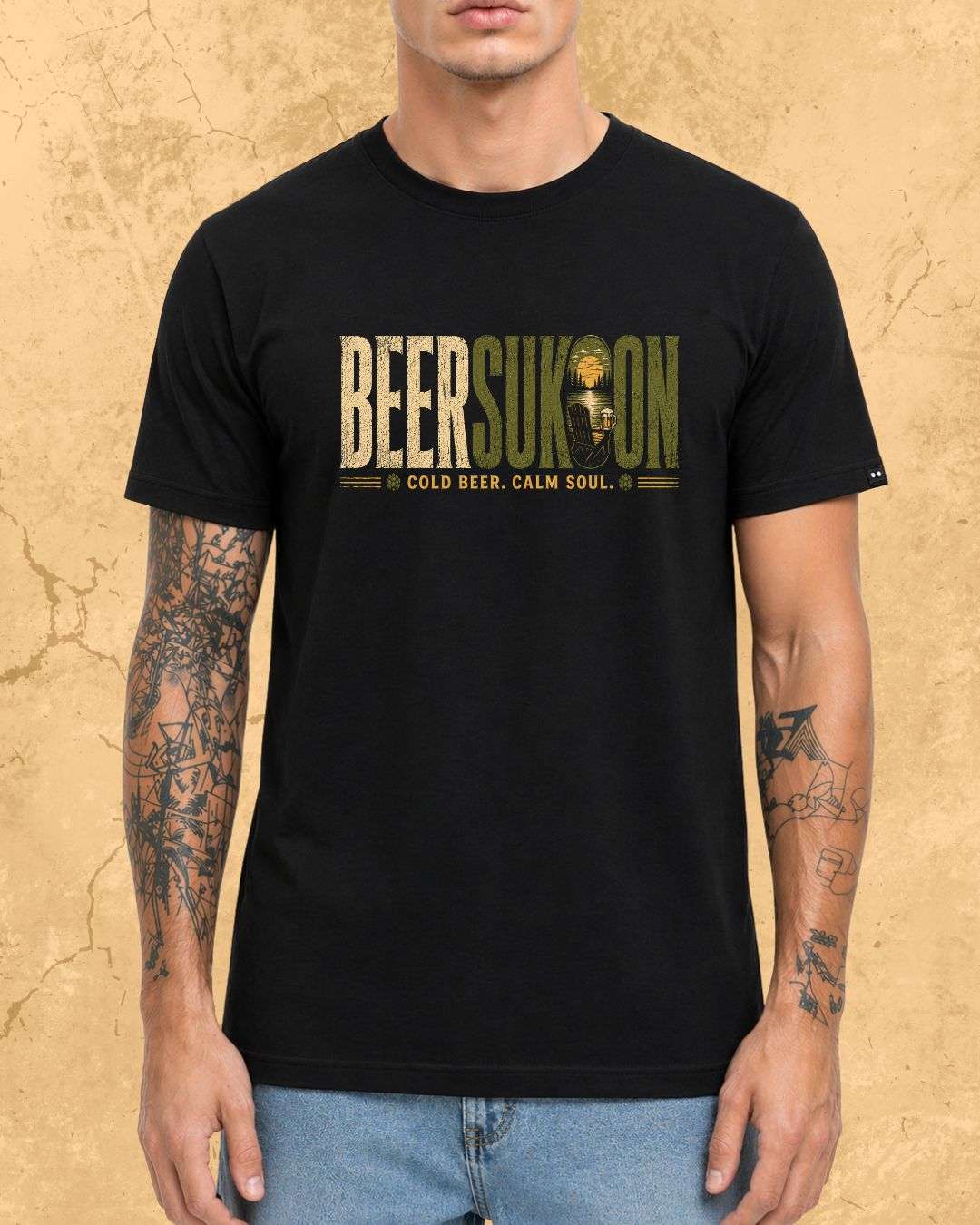 Beer Vibes Cotton Tshirt Swiftsoul 