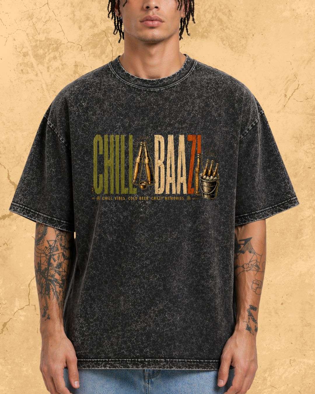 Beer Vibes Cotton Tshirt Swiftsoul 