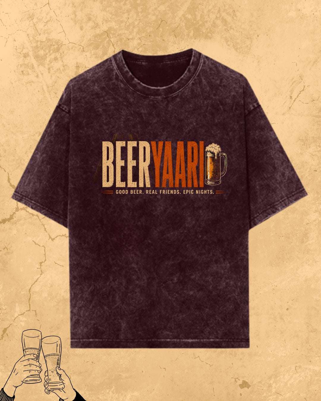 Beer Vibes Cotton Tshirt Swiftsoul 