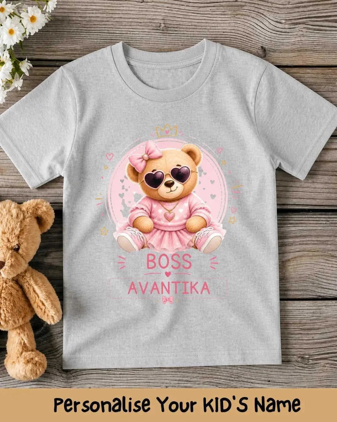 Boss Custom Kid's Cotton Tee Swiftsoul