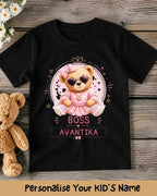 Boss Custom Kid's Cotton Tee Swiftsoul