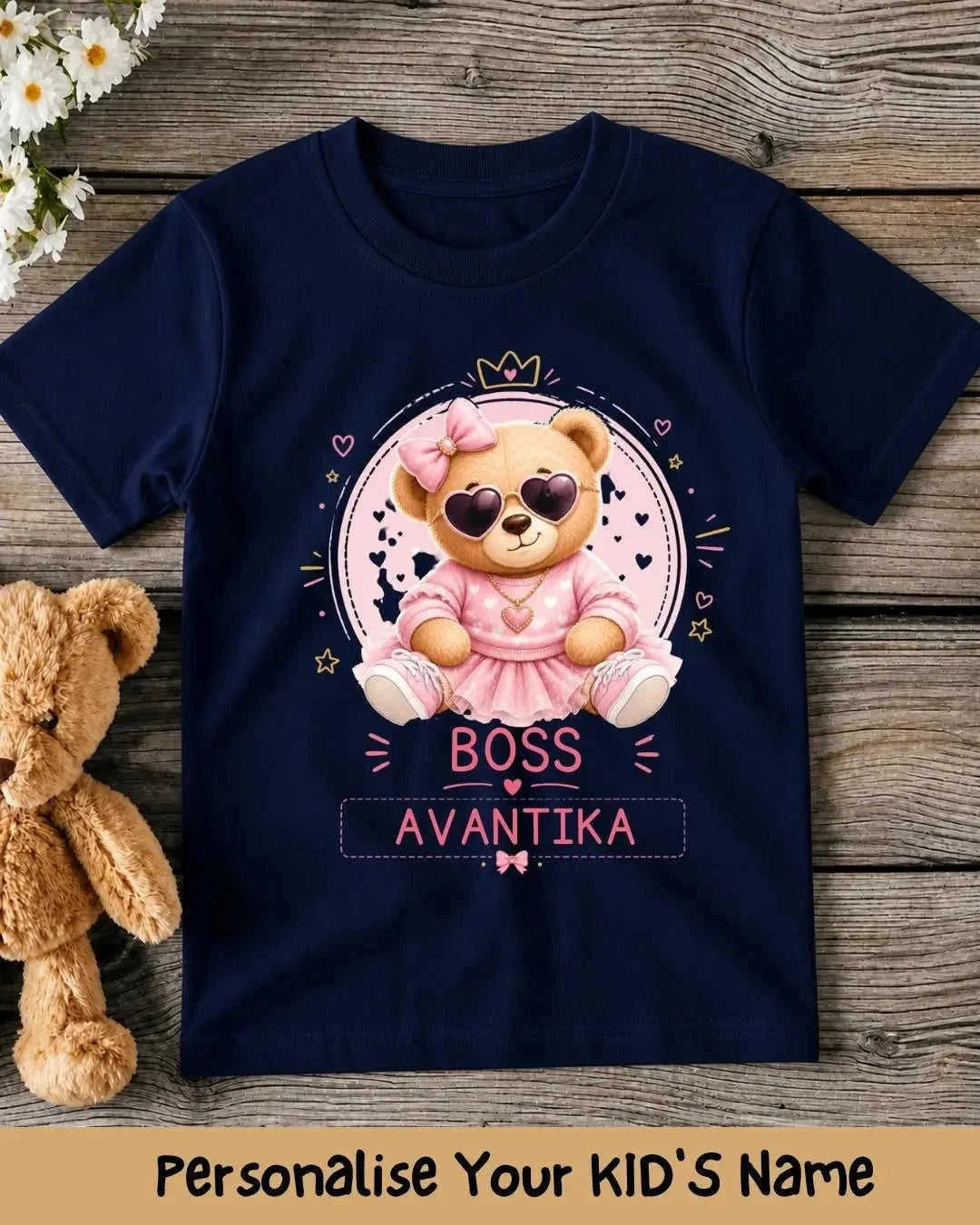 Boss Custom Kid's Cotton Tee Swiftsoul