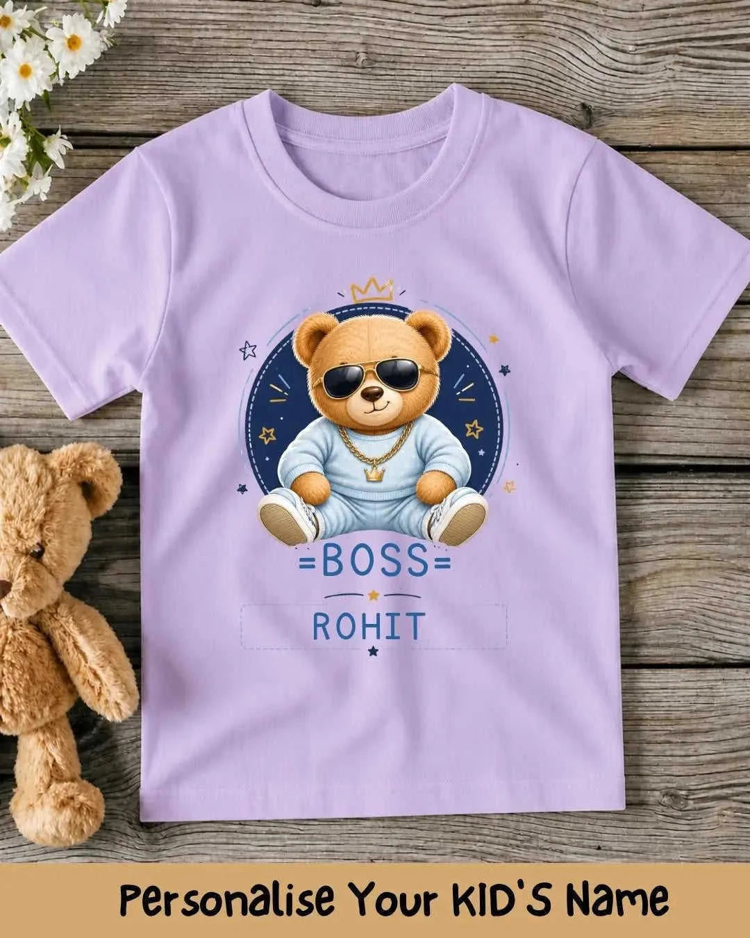 Boss Custom Kid's Cotton Tee Swiftsoul