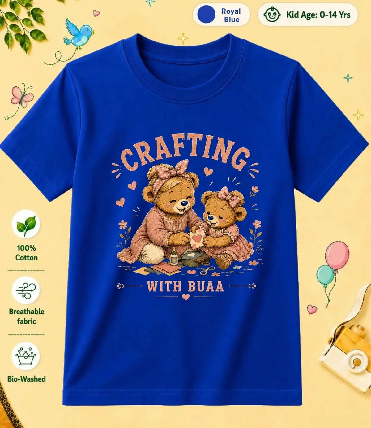 Buaa & Fufa's Precious One Kid Cotton Tee Swiftsoul
