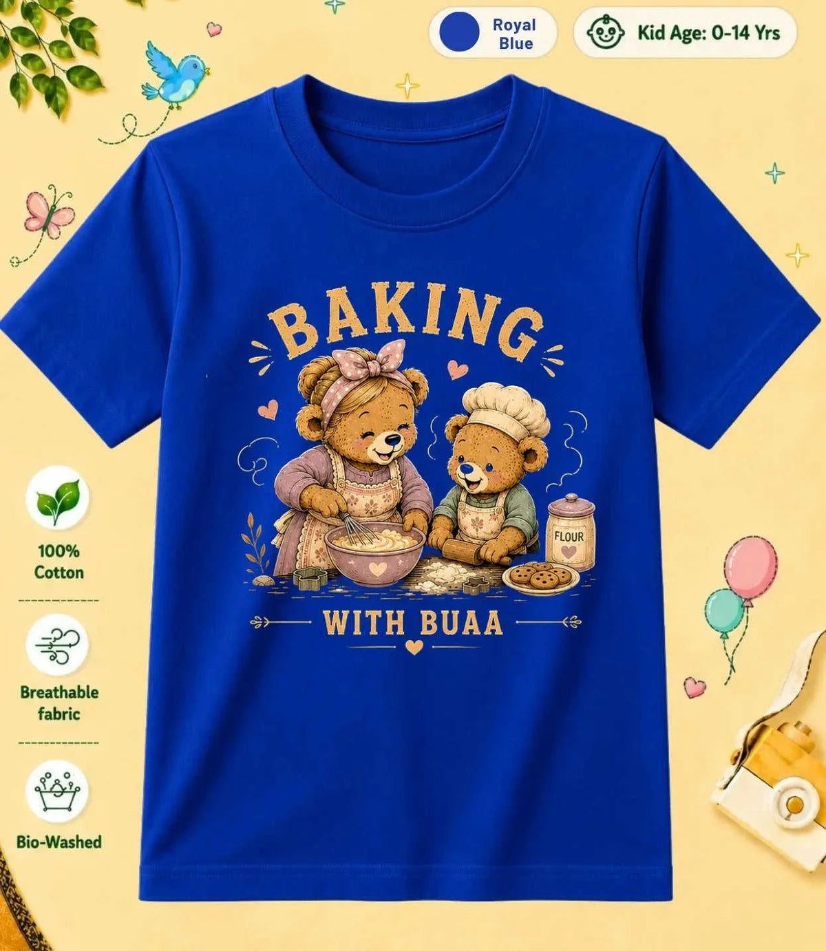 Buaa & Fufa's Precious One Kid Cotton Tee Swiftsoul