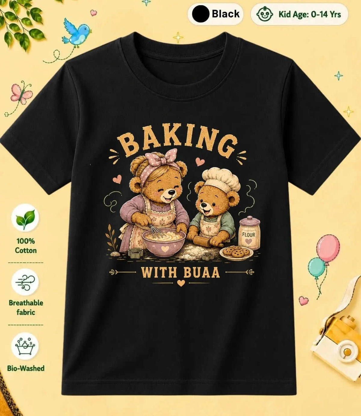 Buaa & Fufa's Precious One Kid Cotton Tee Swiftsoul