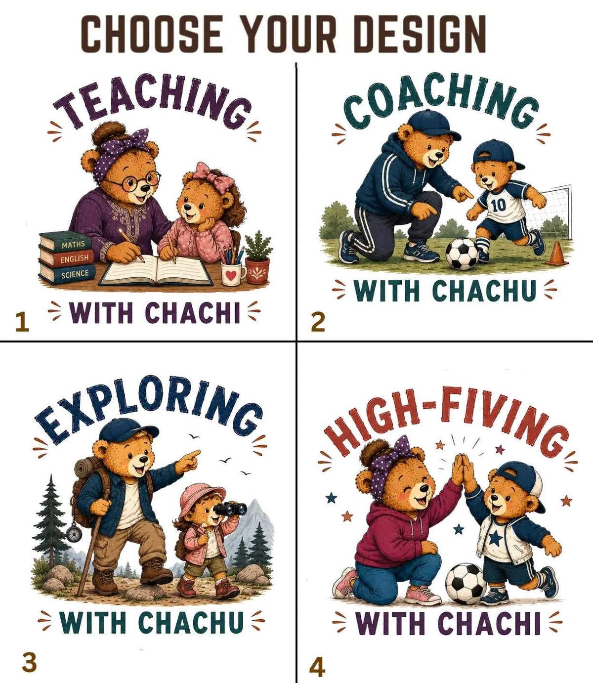 CHACHU & CHACHI Blessing  kids Cotton Tee Swiftsoul