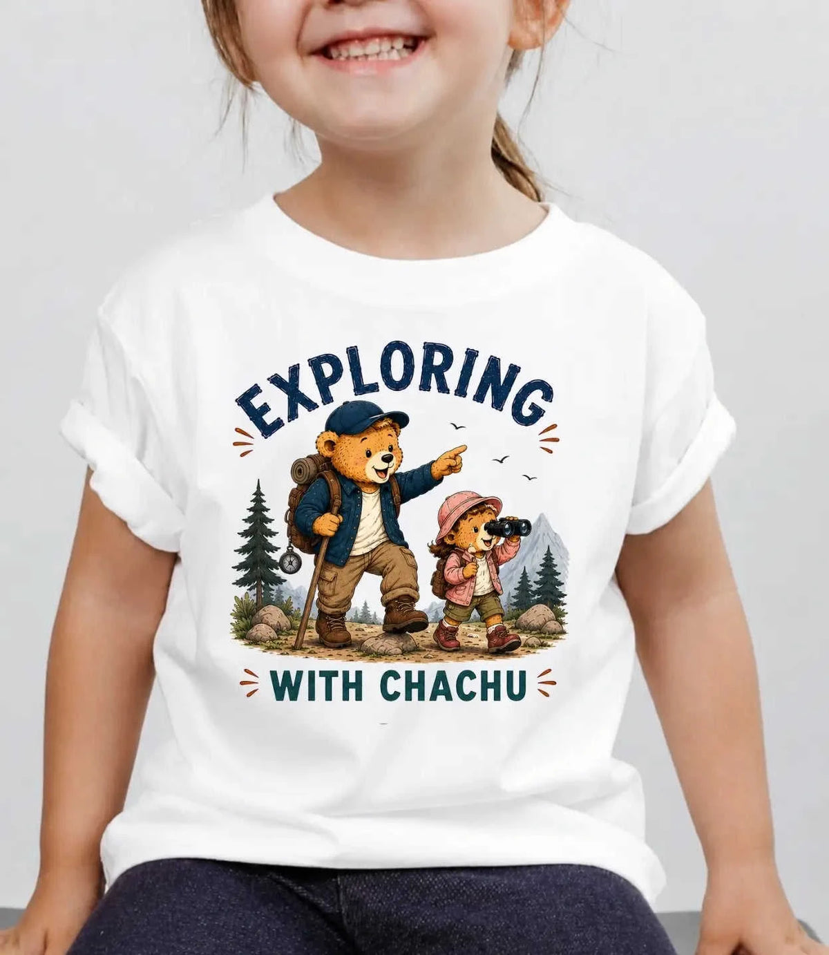 CHACHU & CHACHI Blessing  kids Cotton Tee Swiftsoul