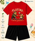 CHACHU - CHACHI Treasure Kid Co-ord Set Swiftsoul
