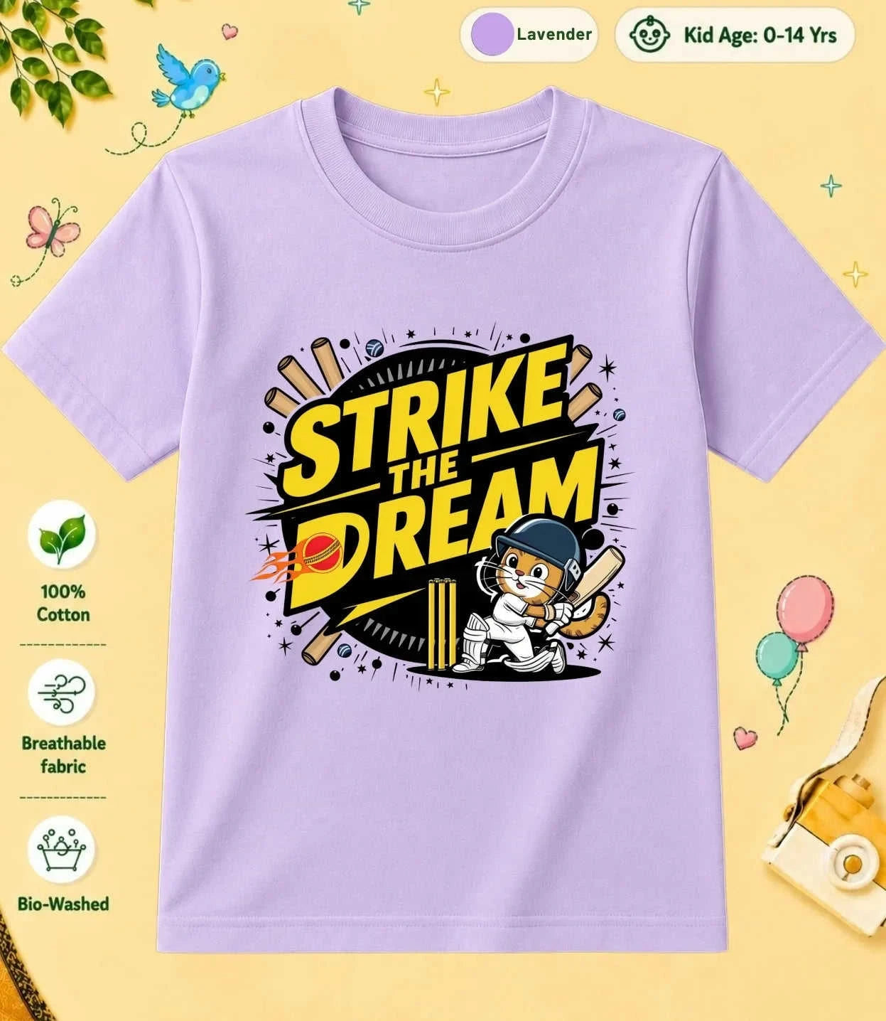 Champion Kid Cotton Tee Swiftsoul