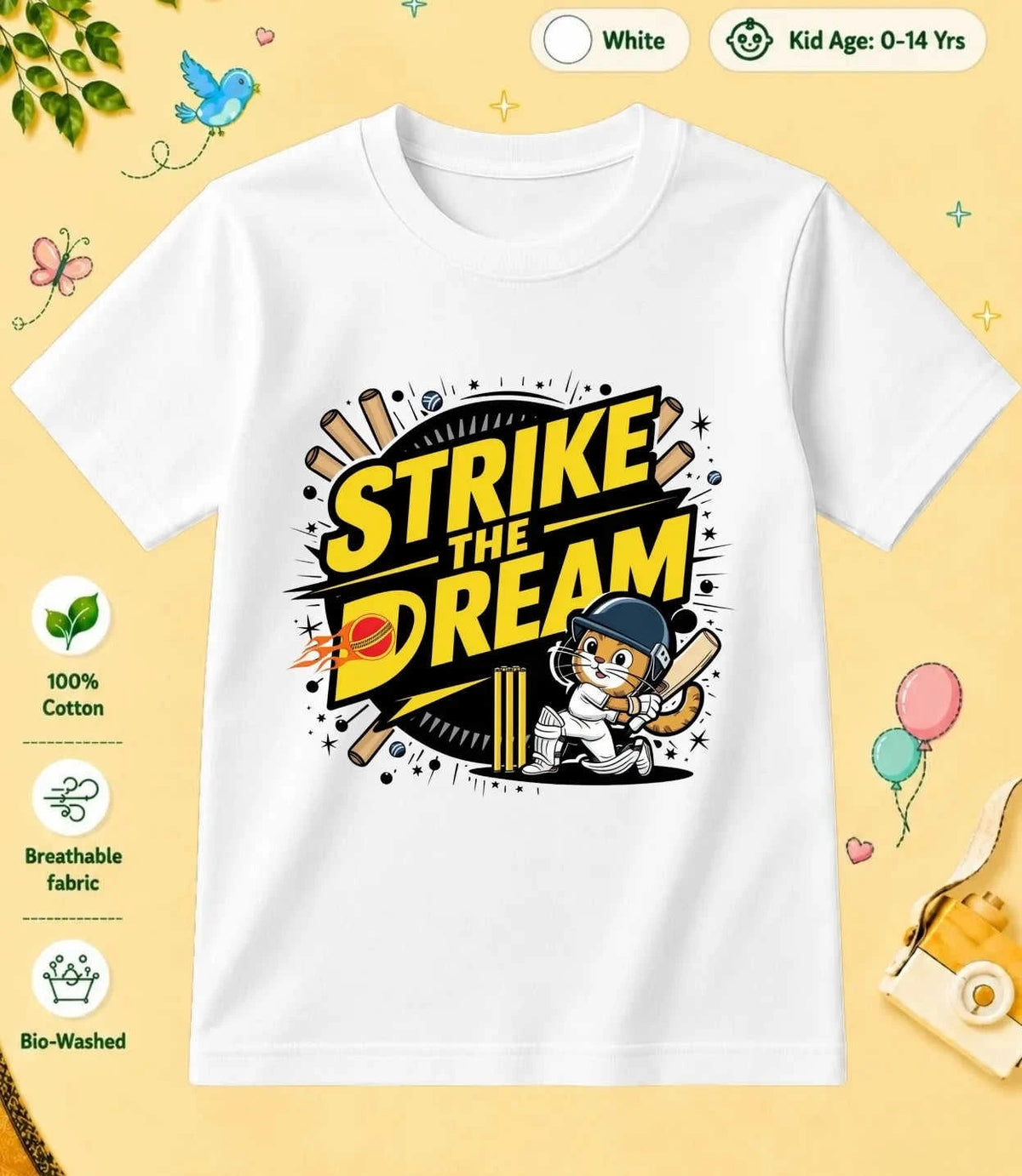 Champion Kid Cotton Tee Swiftsoul