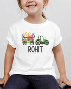 Colorful Crayon Custom Kid Cotton Tee Swiftsoul