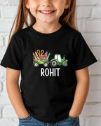 Colorful Crayon Custom Kid Cotton Tee Swiftsoul