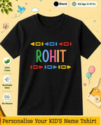 Colorful Crayon Custom Kid Cotton Tshirt Swiftsoul