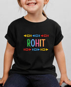 Colorful Crayon Custom Kid Cotton Tshirt Swiftsoul