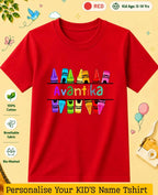 Colorful Crayon Custom Kid Cotton Tshirt Swiftsoul