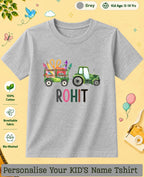 Colorful Crayon Custom Kid Cotton Tshirt Swiftsoul