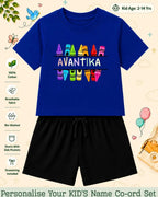 Colorful Crayon Custom Kid's Co-ord Set Swiftsoul