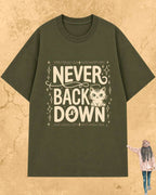 Cool Meow Girl Vibes Cotton Tee Billien LLC 