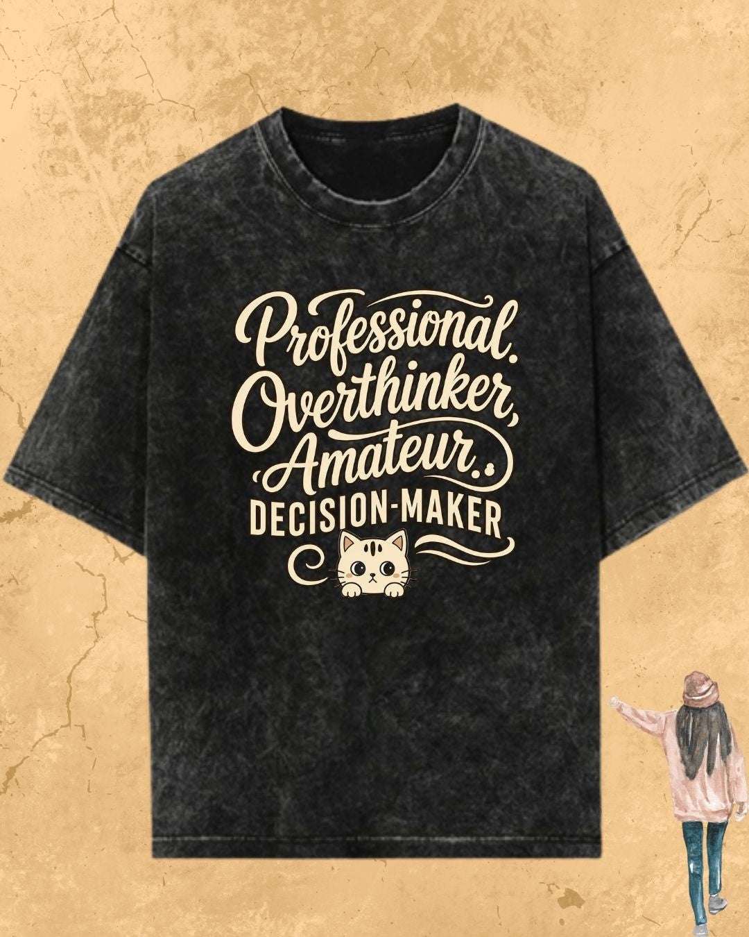 Cool Meow Girl Vibes Cotton Tee Billien LLC 