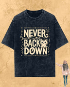 Cool Meow Girl Vibes Cotton Tee Billien LLC 