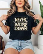 Cool Meow Girl Vibes Cotton Tee Billien LLC 