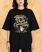 Cool Meow Girl Vibes Cotton Tee Billien LLC 