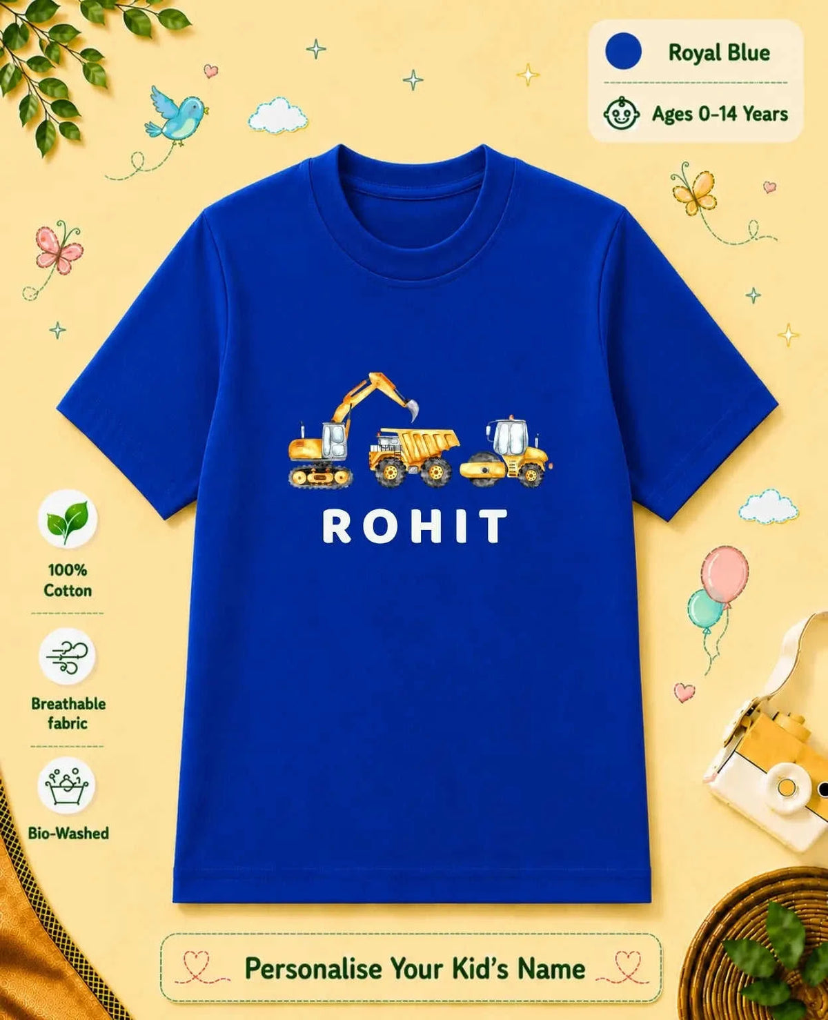 Custom Kid Cotton Tshirt Swiftsoul