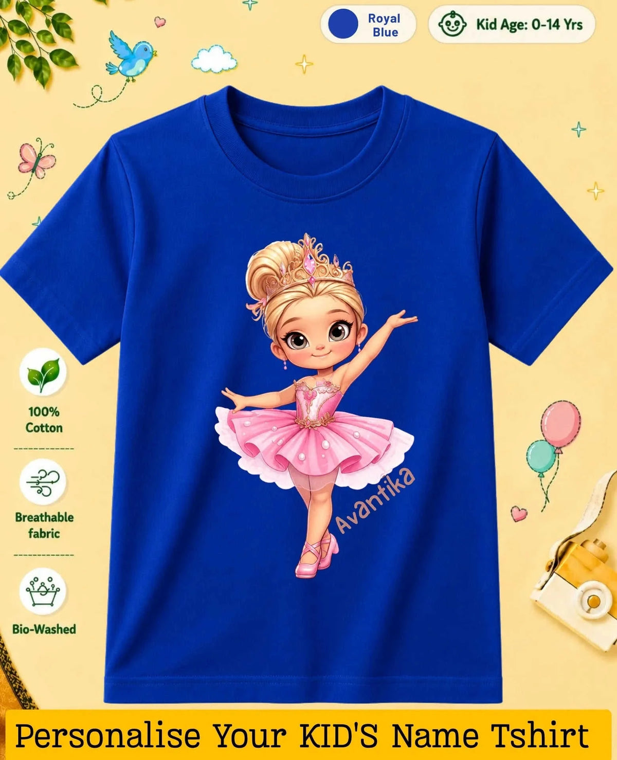 Custom Kid Cotton Tshirt Swiftsoul