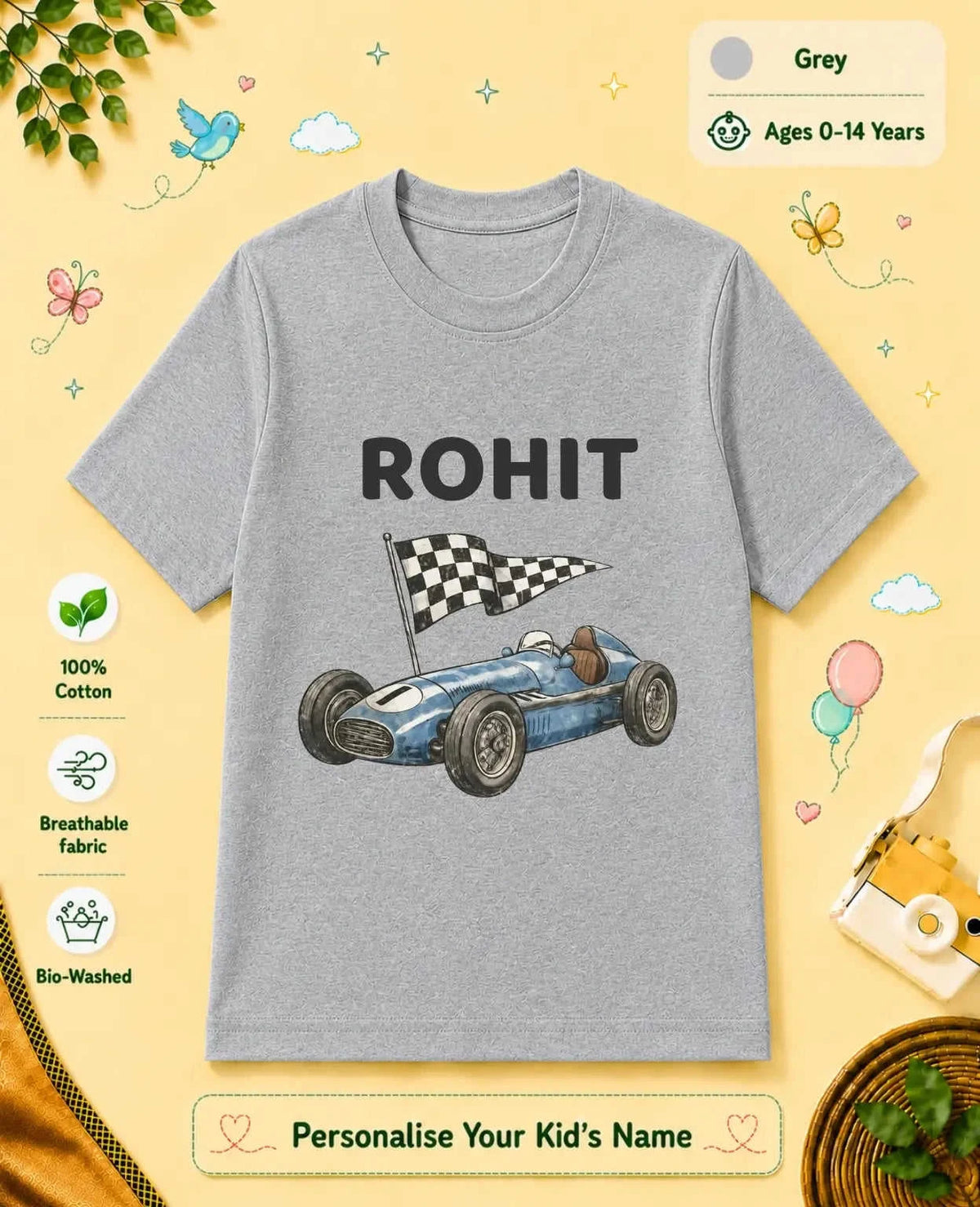 Custom Kid Cotton Tshirt Swiftsoul