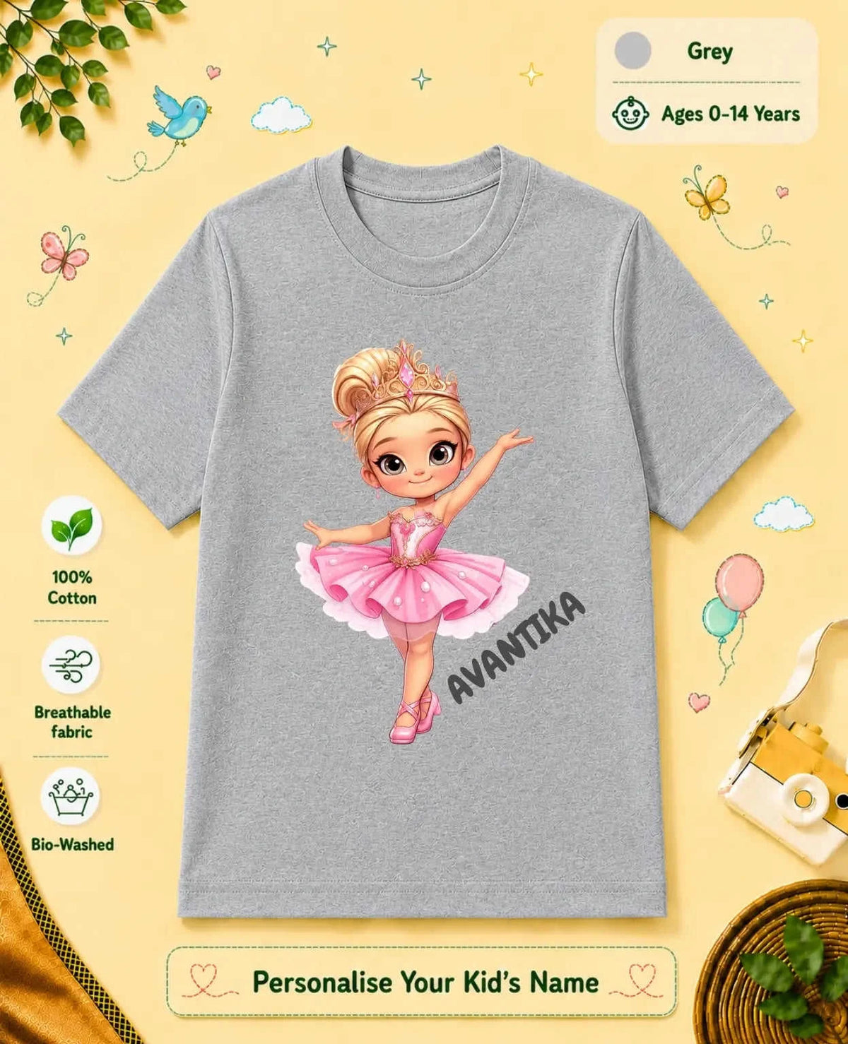 Custom Kid Cotton Tshirt Swiftsoul
