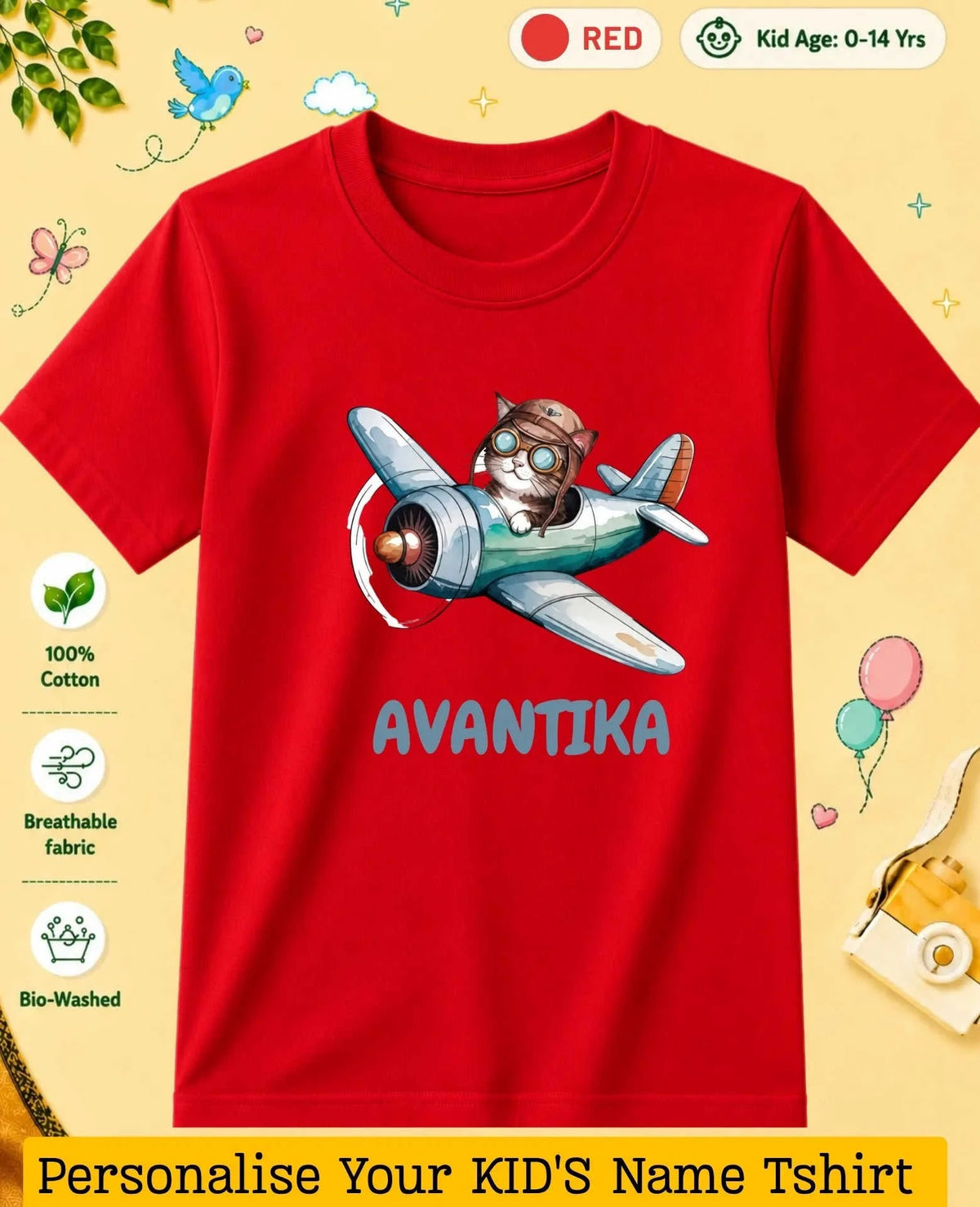 Custom Kid Cotton Tshirt Swiftsoul