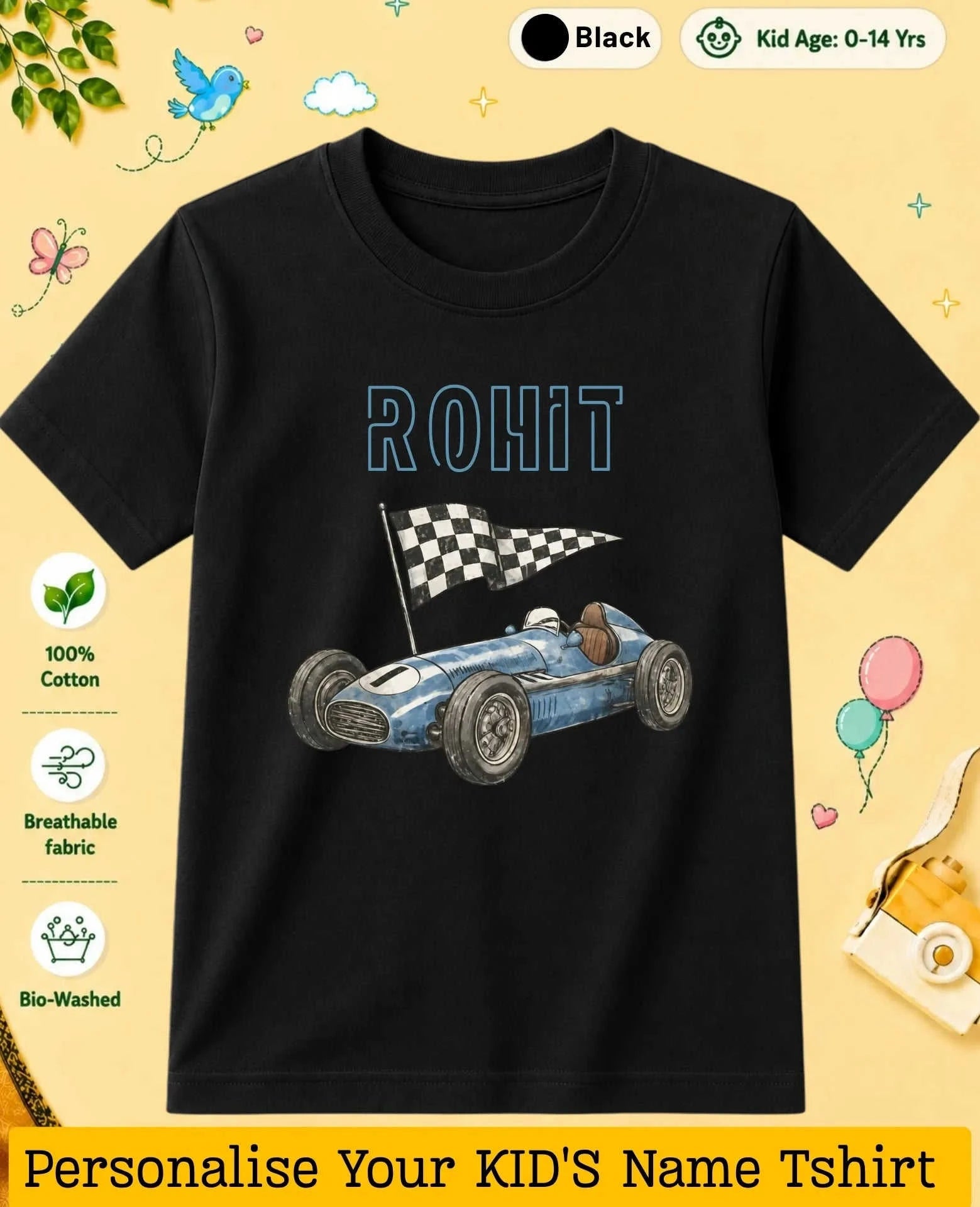 Custom Kid Cotton Tshirt Swiftsoul