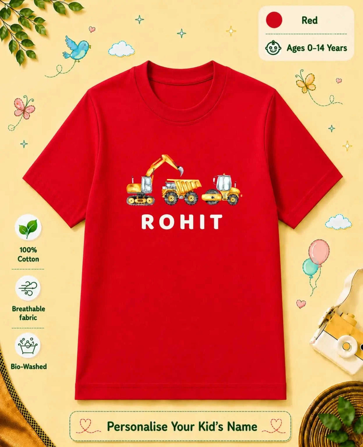 Custom Kid Cotton Tshirt Swiftsoul